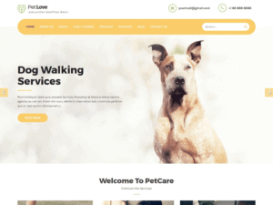 Website Design website idea for pet services