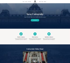 Website Design university 2x